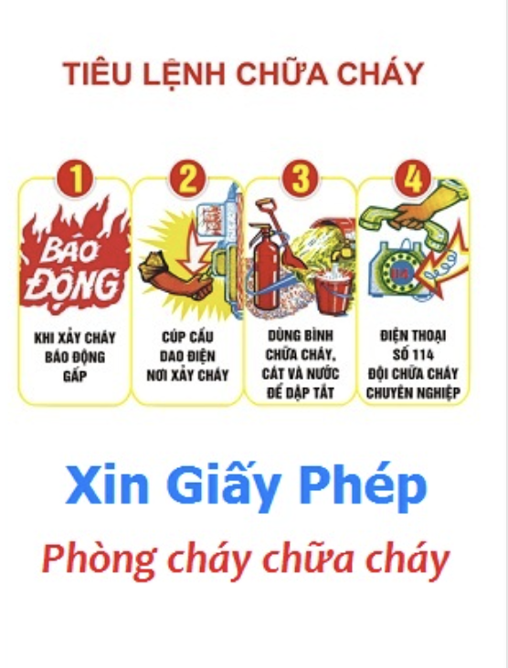 Các đối tượng buộc phải xin giấy phép phòng cháy chữa cháy