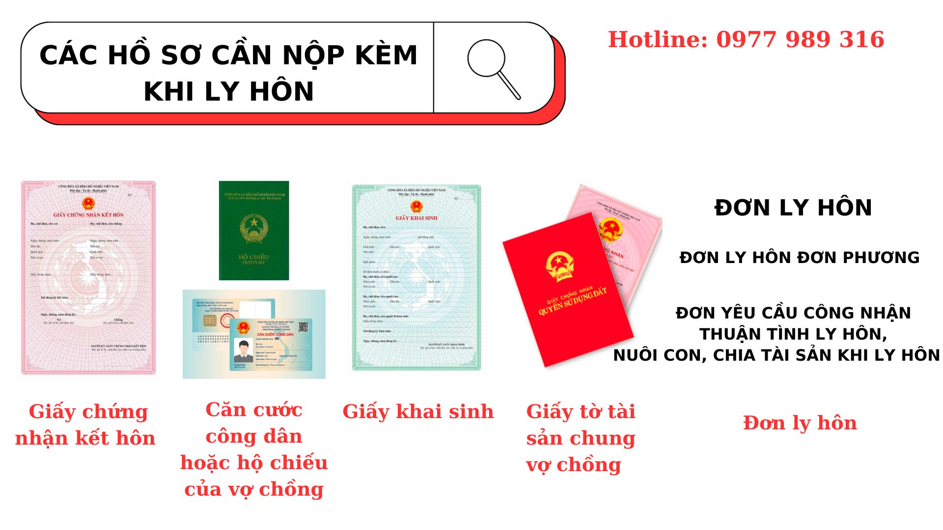 HỒ SƠ LY HÔN ĐÚNG CHUẨN PHÁP LÝ